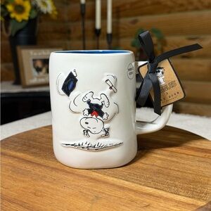 DREAM BIG Rae Dunn PEANUTS GRADUATION Mug